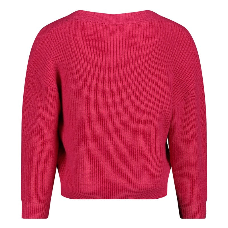 Jubel-Strickjacke - Shine Bright-Rosa
