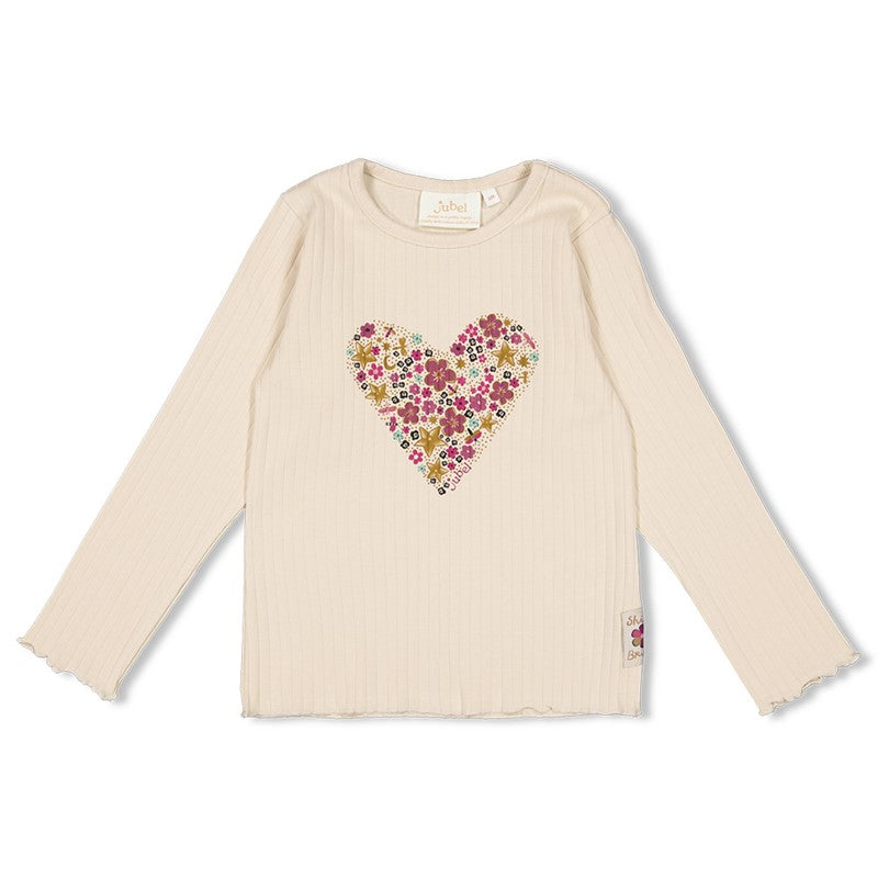 Jubel-Gerippte Longsleeve - Shine Bright-Kit