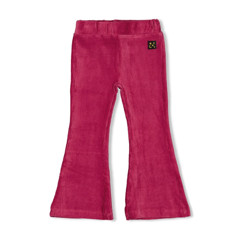 Jubel-Gerippte Schlaghose Samt - Shine Bright-Violet