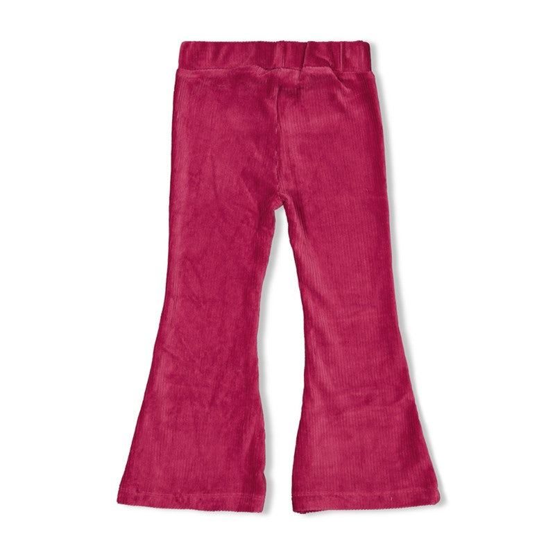 Jubel-Gerippte Schlaghose Samt - Shine Bright-Violet