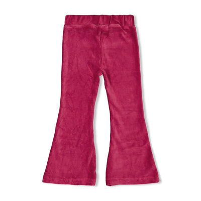 Jubel-Gerippte Schlaghose Samt - Shine Bright-Violet