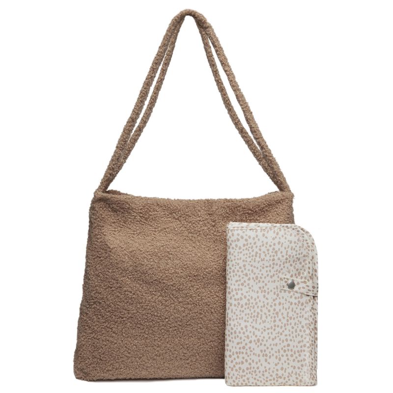 Wickeltasche Shopper 34x43cm Boucle Biscuit