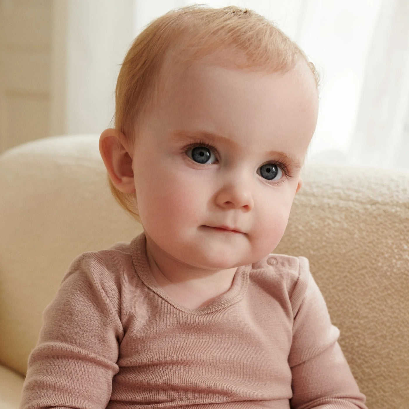 Wheat- Woll-Langarmbody Lucca