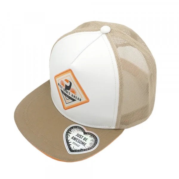 KIDS-Cap, "big patch"Mütze, mit Schirm, aus Baumwolle