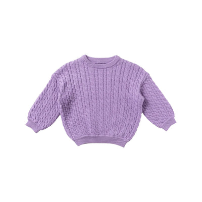 Your Wishes-Cable Knit | Gerry-Lavender