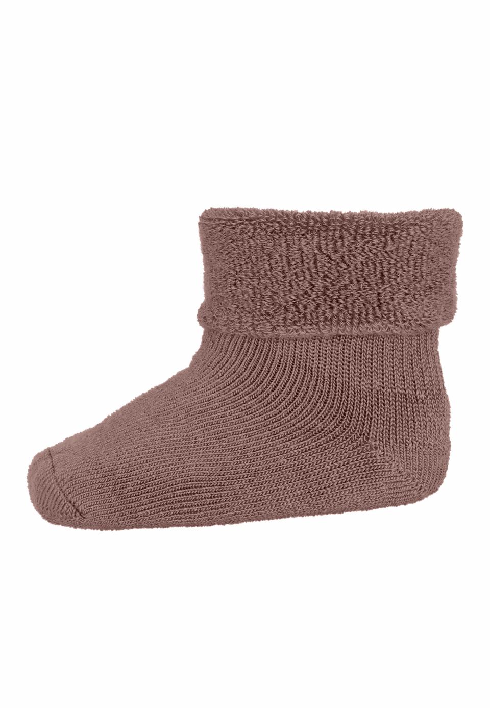 MP Denmark - Wool/cotton socks - Brown Sienna