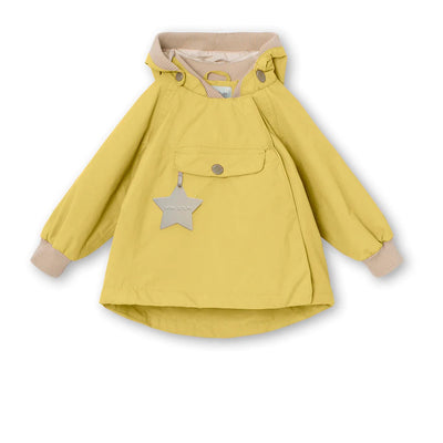 Mini A Ture - Wai fleece lined spring jacket. GRS - Dusky Citron