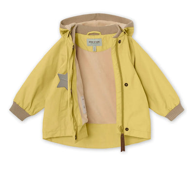 Mini A Ture - Wai fleece lined spring jacket. GRS - Dusky Citron