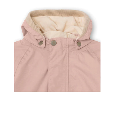 Mini A Ture - Wally fleece lined spring jacket. GRS - Rose Smoke