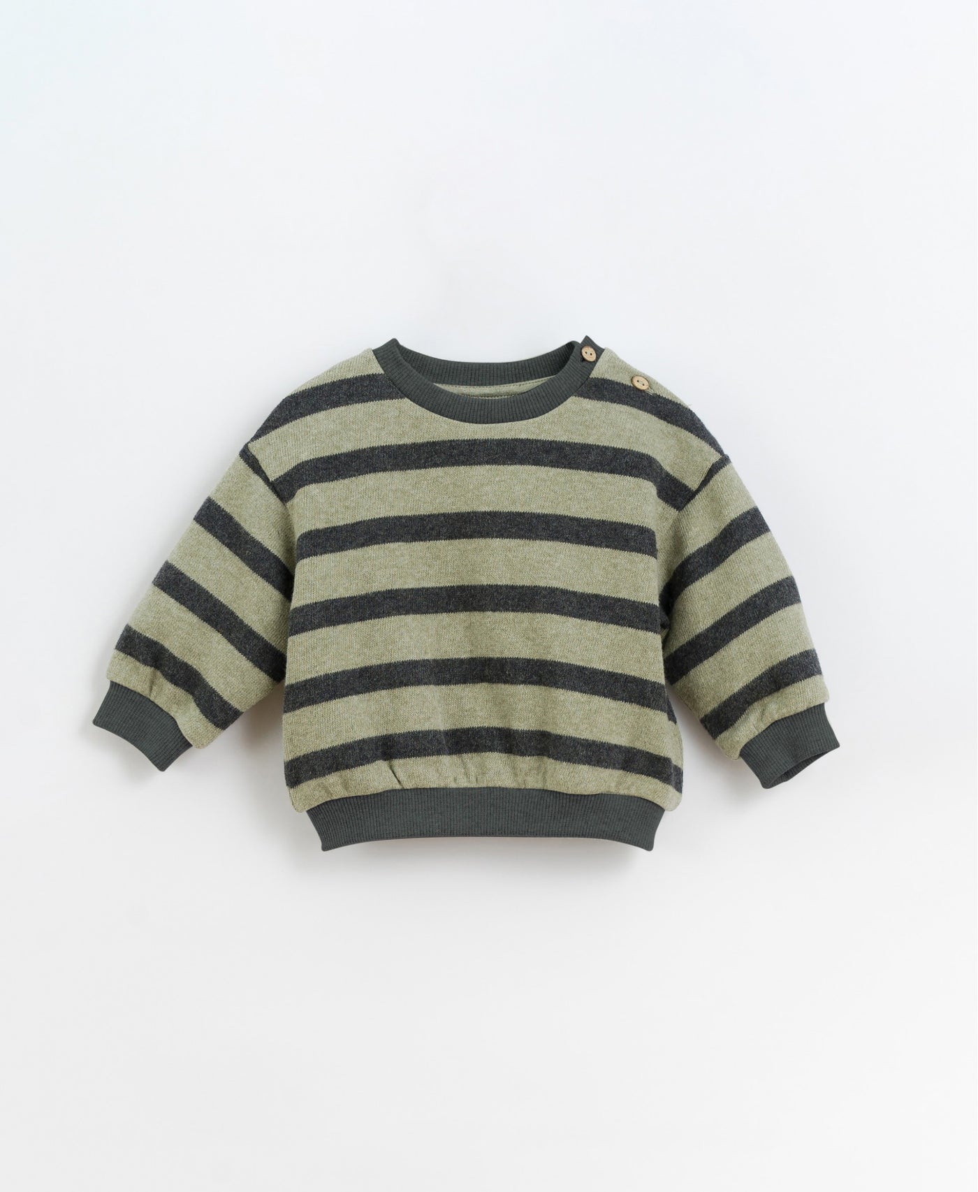 Play Up - STRIPED JERSEY SWEATER - LOURO