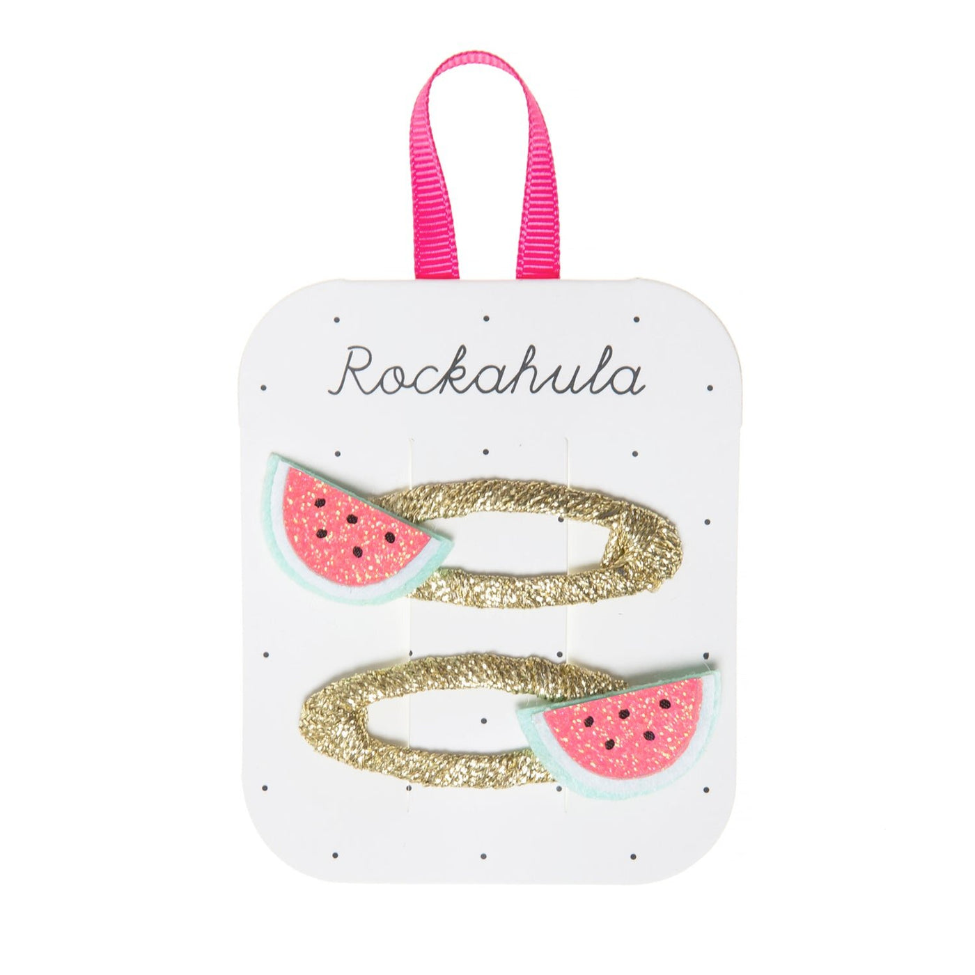 Rockahula -Little Watermelon Glitter Clips
