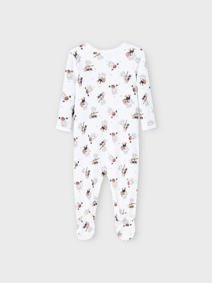 Name It NBnNIGHTSUIT 3P W/F ALLOY BEAR NOOS