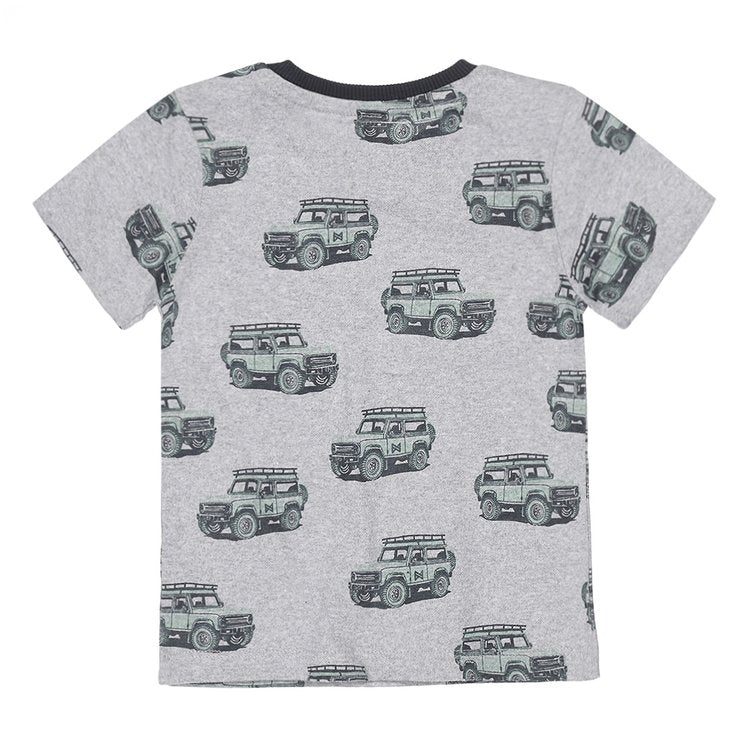 Koko Noko Jungen T-shirt hellgrau Autos