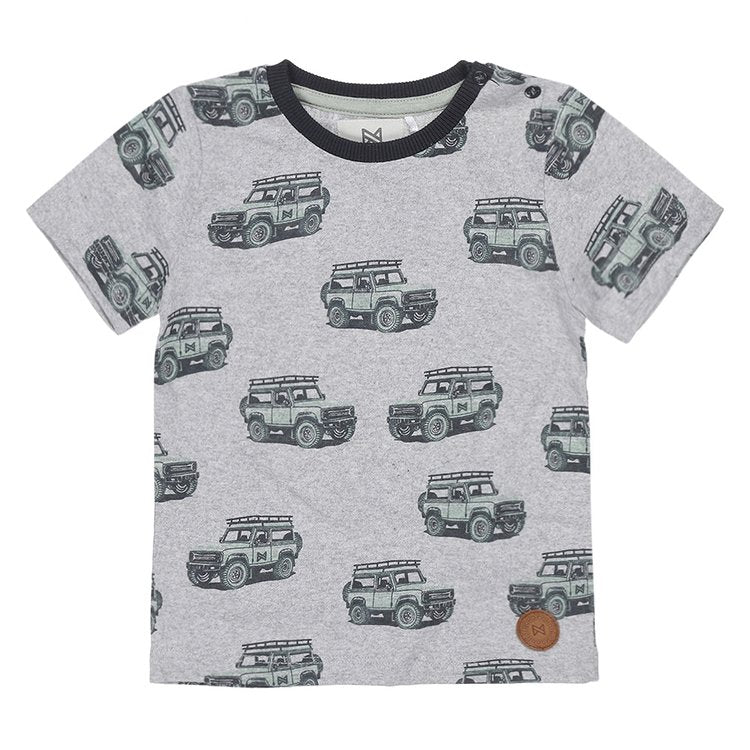 Koko Noko Jungen T-shirt hellgrau Autos