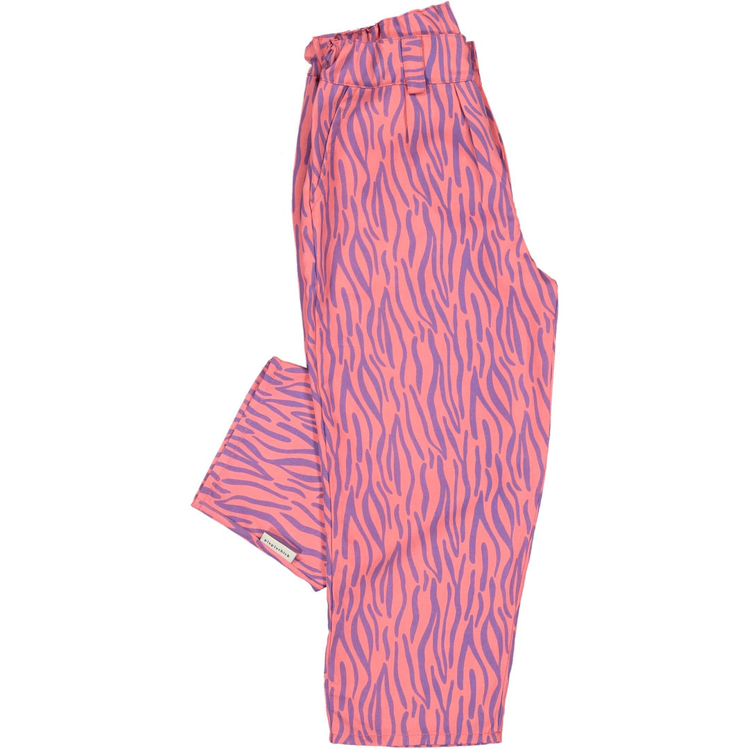 girl trousers pink blue