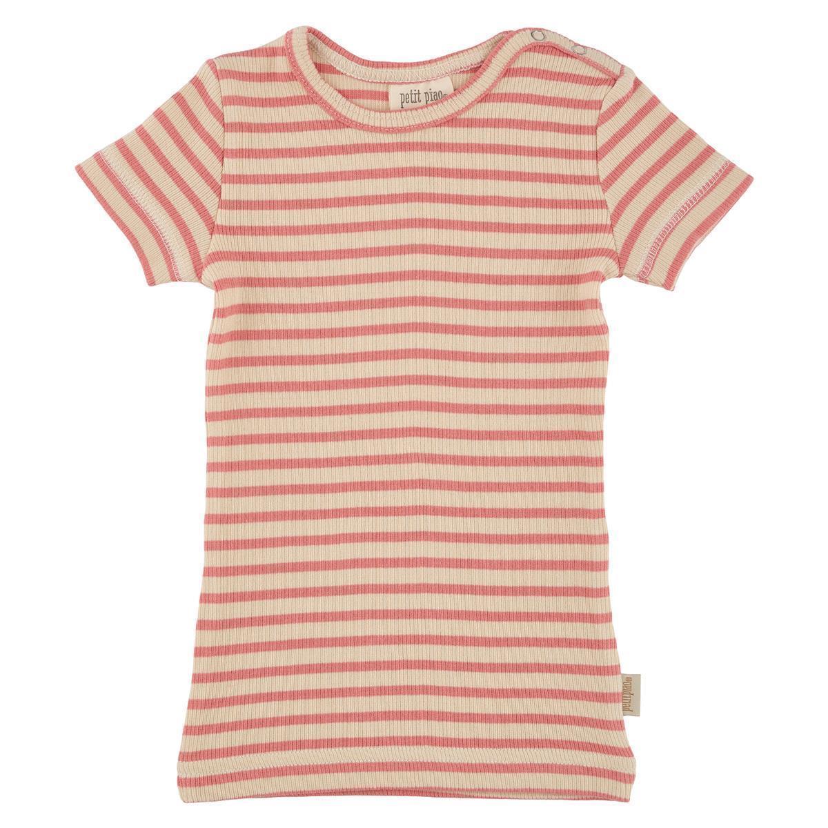 T-shirt S/S Modal Striped