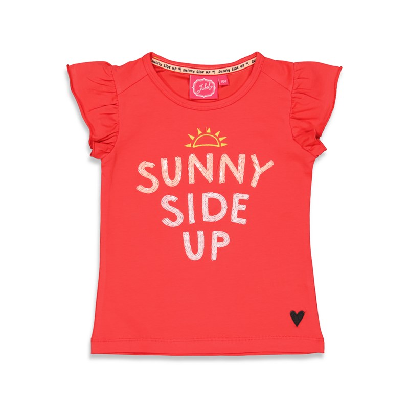 Jubel - T-Shirt Sunny - Papaya Punch - Rot
