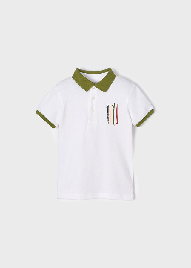 Mayoral - Polo T-Shirt - Weiss