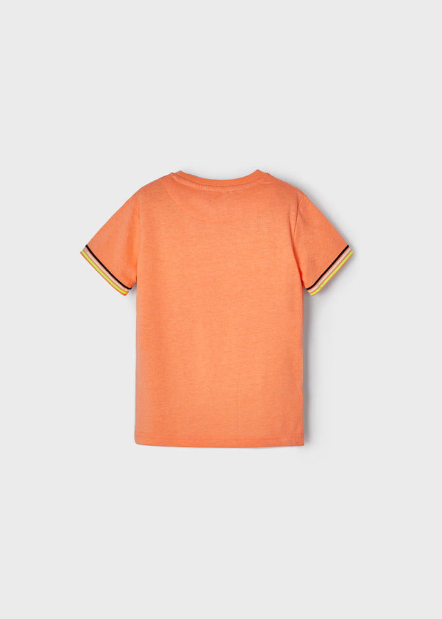 Mayoral - T-Shirt kurzarm "scl" - Papaya