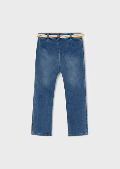 Mayoral - Lange Hose Gürtel - Jeans