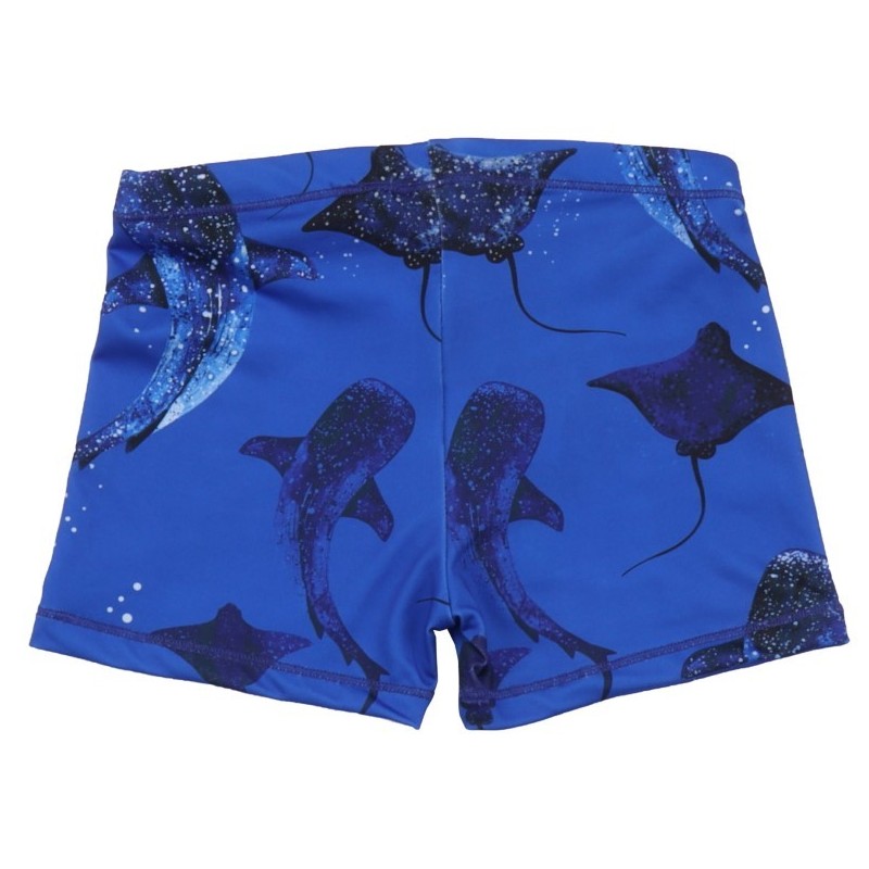 Whales/Eagle Rays Swimming Trunks +50 UV