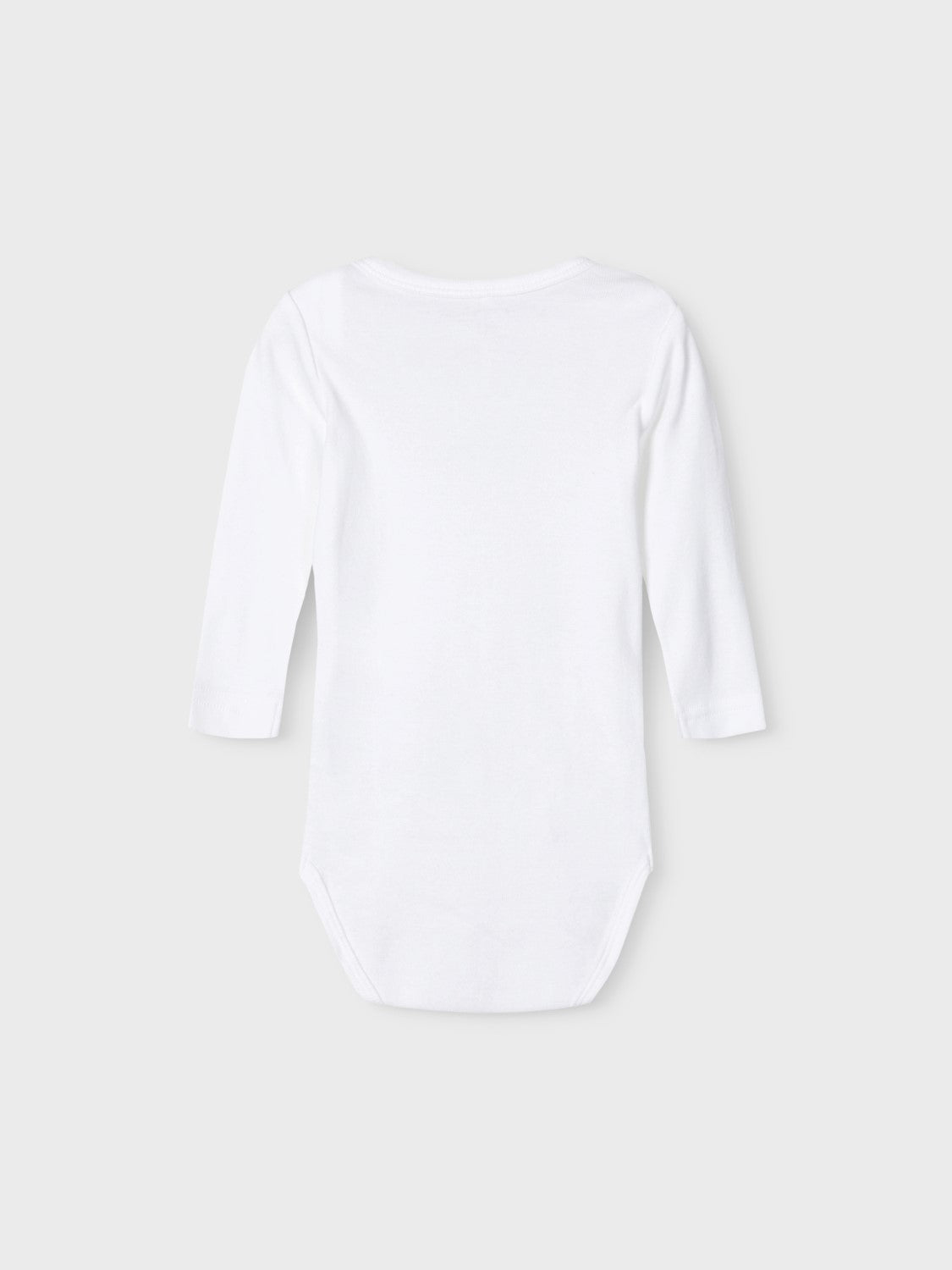 name it - NBNBODY 3P LS SOLID WHITE 3 NOOS - Bright White