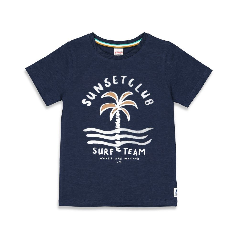 Sturdy - T-Shirt Sunset Club - Indigo Island - Marine