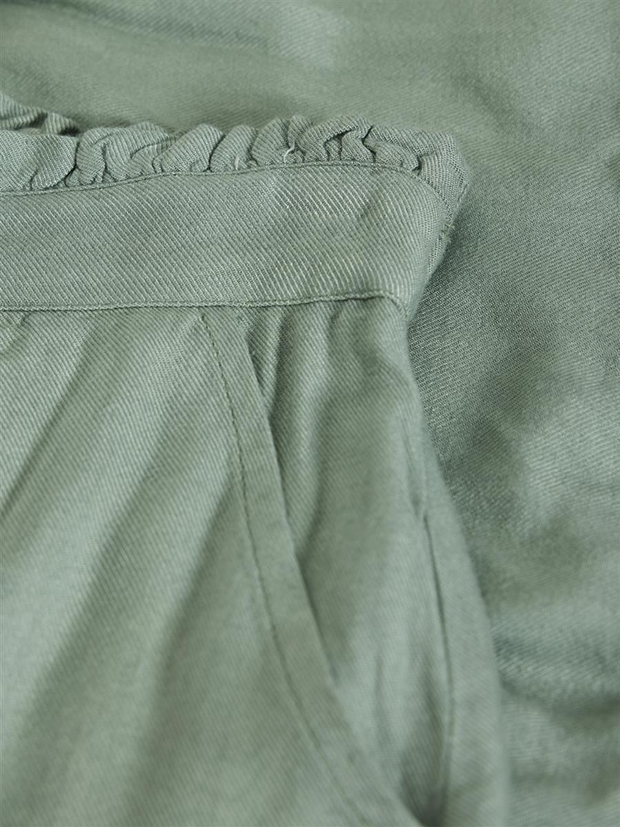 CREAMIE - Shorts Twill - Lily Pad