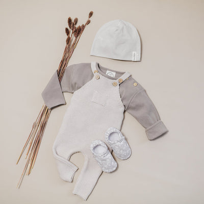 Cosy Roots-Organic Overall - KNIT Collection-Sand