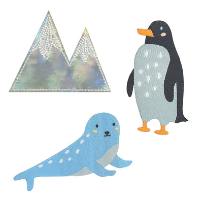 Penguin & Seal – Bügelsticker