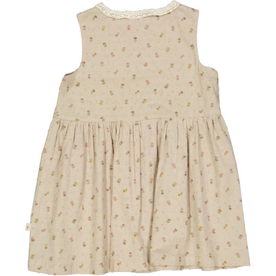 WHEAT - Dress Josephine - 5058 fossil flowers dot