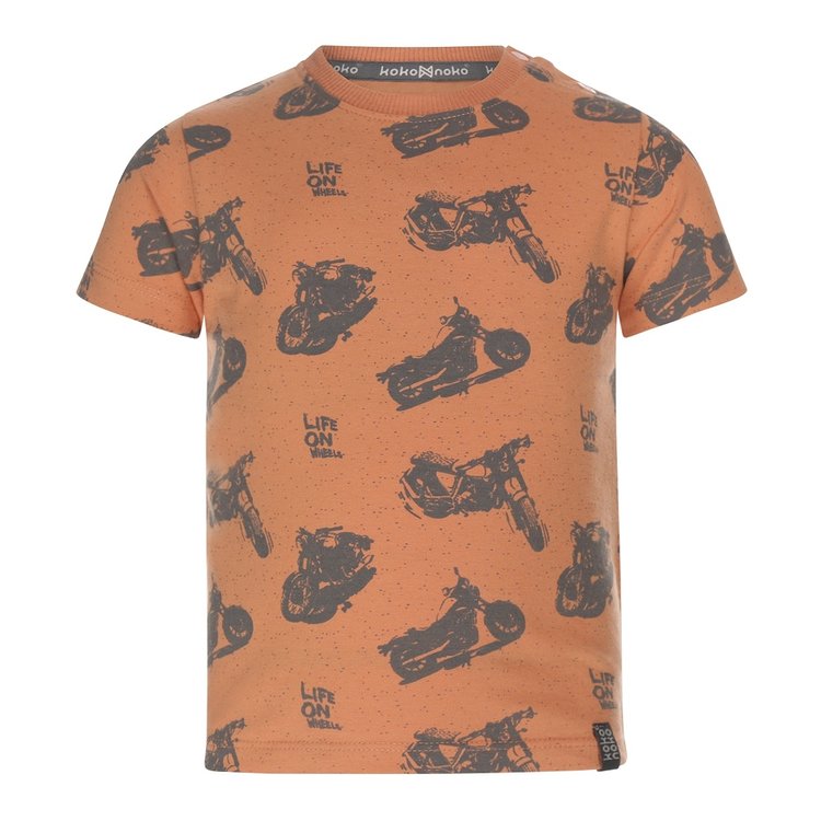 Koko Noko - T-shirt ss - Faded orange