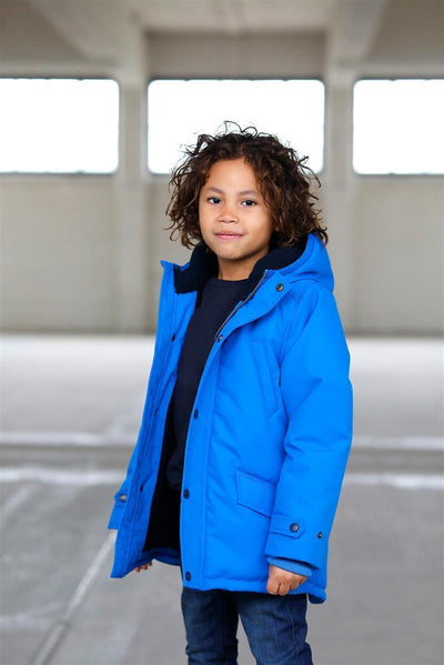 Moodstreet-MT Jungen Jacke Parka Sporty Blue