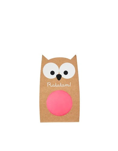 Owl Flummi Pink