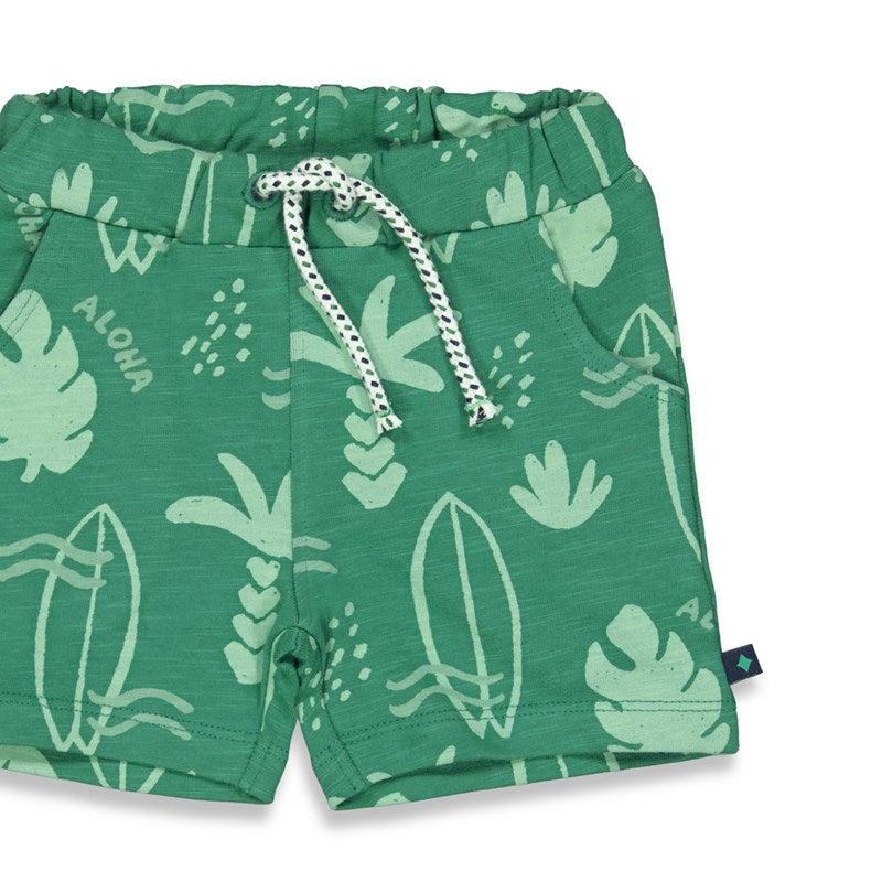 Feetje - Short AOP - Surf's Up Club - Groen