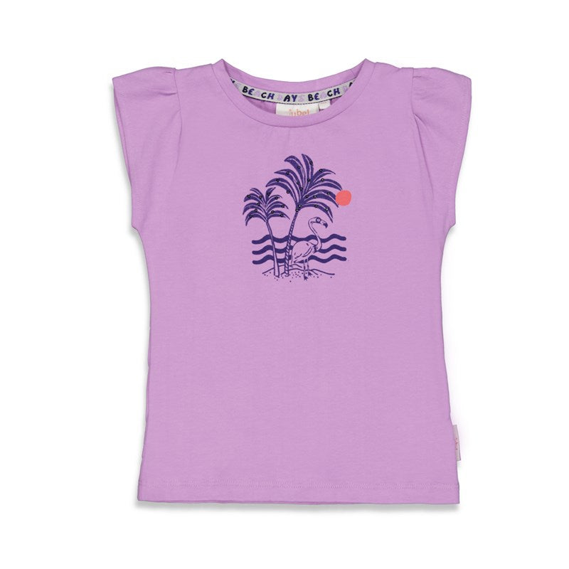 Jubel & Sturdy - T-Shirt - Shell We Dance - Violet