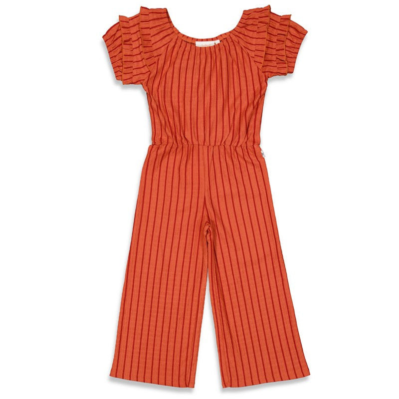 Jubel & Sturdy - Jumpsuit - Have A Nice Daisy - Roest