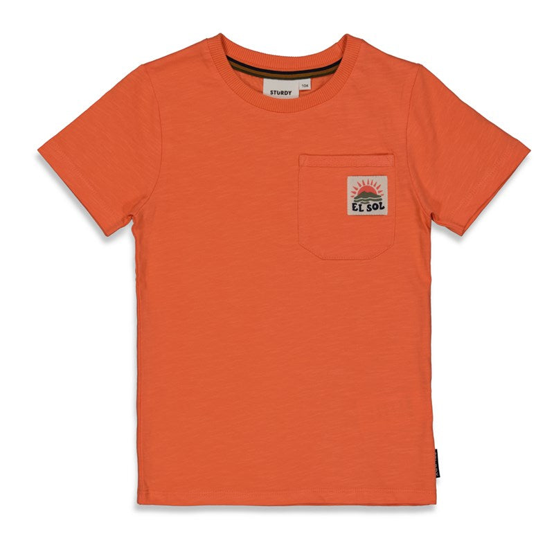 Jubel & Sturdy - T-Shirt - El Sol - Oranje