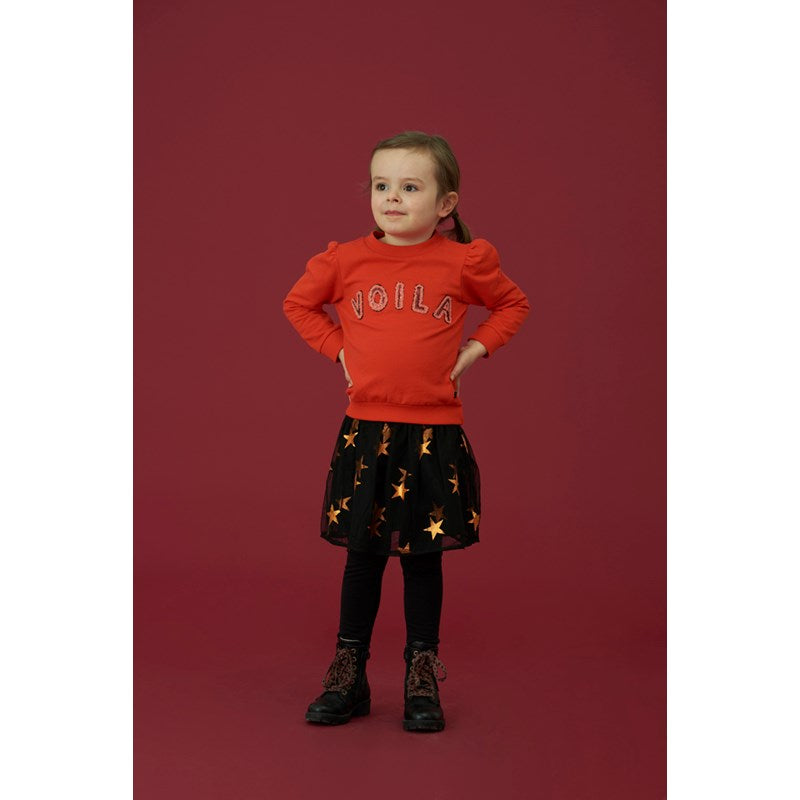 Jubel & Sturdy - Rok tule - Red Velvet Circus - Zwart