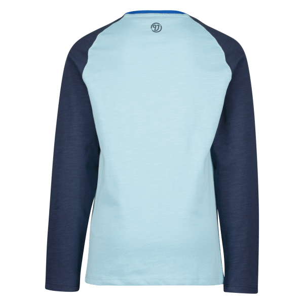 LANGARM T-SHIRT JAWL- Nordic blue