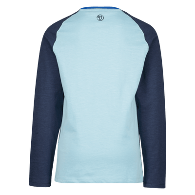 LANGARM T-SHIRT JAWL- Nordic blue