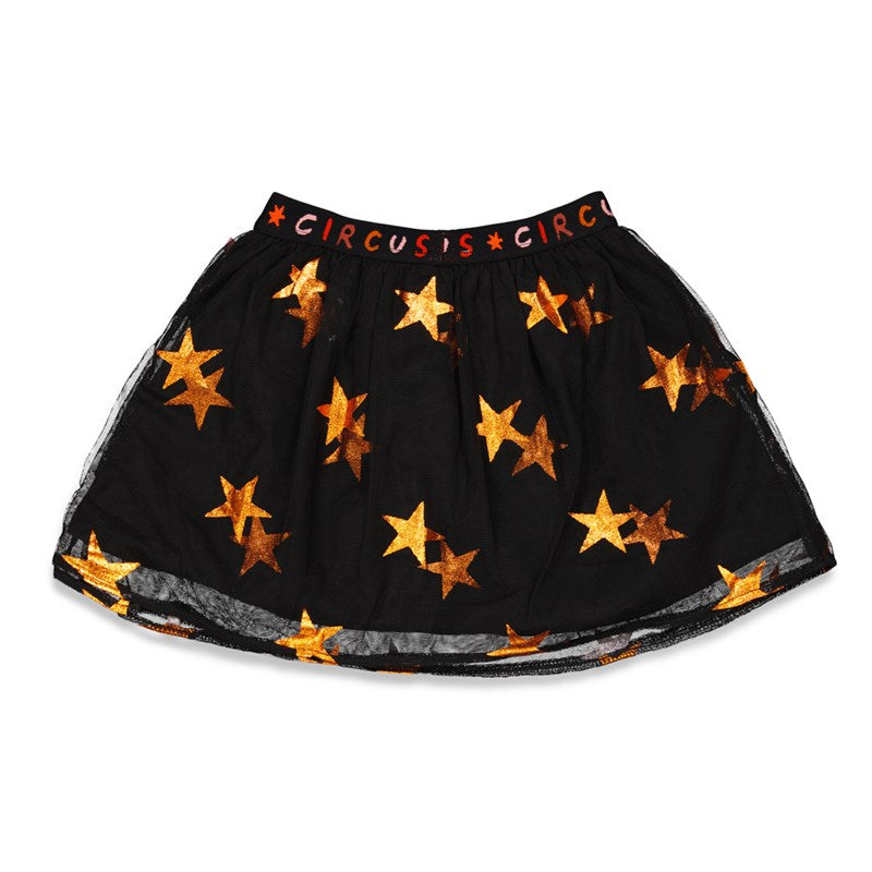 Jubel & Sturdy - Rok tule - Red Velvet Circus - Zwart